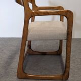 Baumann sled chair from the 60s/70s