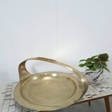 Art Deco jaren 20 messing mand, schaal