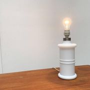 Lampe de table Apoteker en verre danoise vintage par Sidse Werner pour Holmegaard