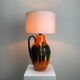 Ceramic table lamp by Scheurich from West Germany 1960