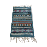 Berber carpet blue 110 x 70 cm