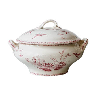 Badonviller water lily tureen