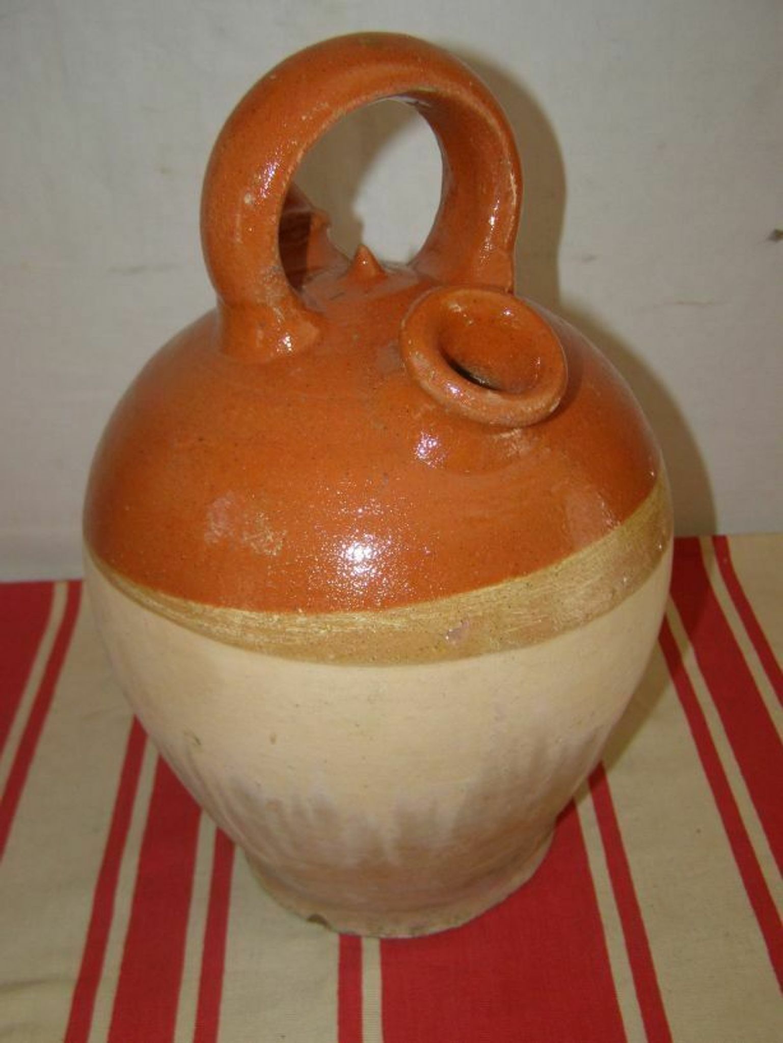 Terracotta jug