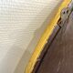 XXth oval mirror, gilded wood trumeau, beveled ice, vintage medallion mirror