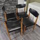 Set of 4 Scandinavian chairs, 1970s
