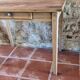 Table de ferme avec tiroir