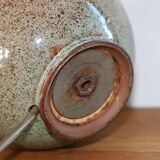 Green ceramic lamp (without lampshade)