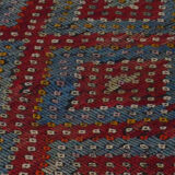 Anatolian handmade kilim rug 270 cm x 160 cm