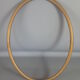 Fine old oval frame wood - gilded stucco 42x31 cm