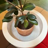 1970s garden bench made by Roche Bobois in Formica