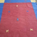 Handmade Indo Gabbeh rug 233x171cm
