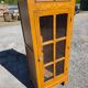 Louis Philippe style antique buffet with glass doors