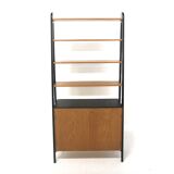 Scandinavian library in teak and skai, Sweden, 1960