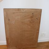 Small oak mirror 615mm
