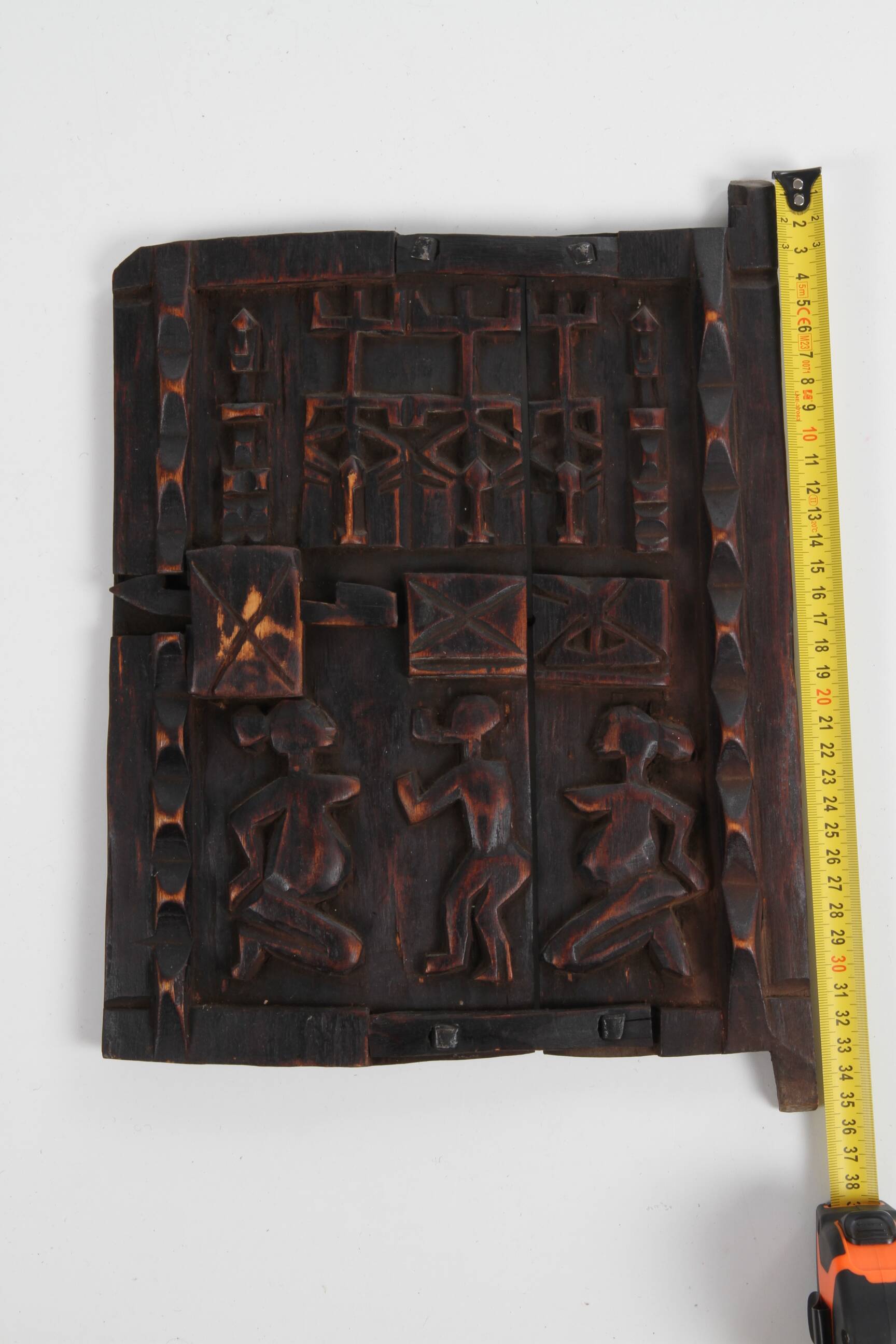 Dogon granary door African art fertility 33x27