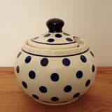 Hand painted ceramic sugar bowl. Poland