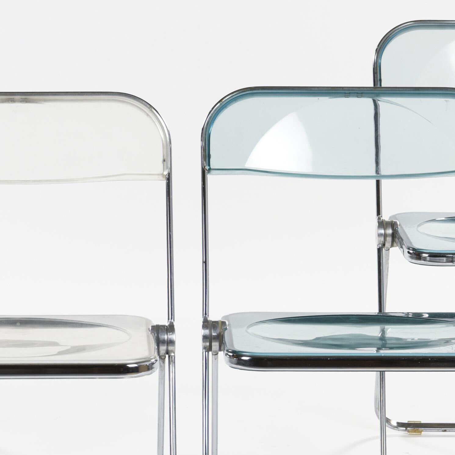Plia Chairs by Giancarlo Piretti
