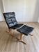 Authentic Siesta Fiora chaise longue and footrest