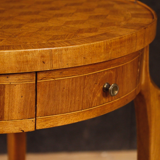 French side table in mahogany