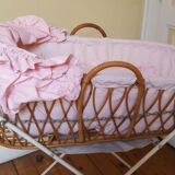 Old rattan basket