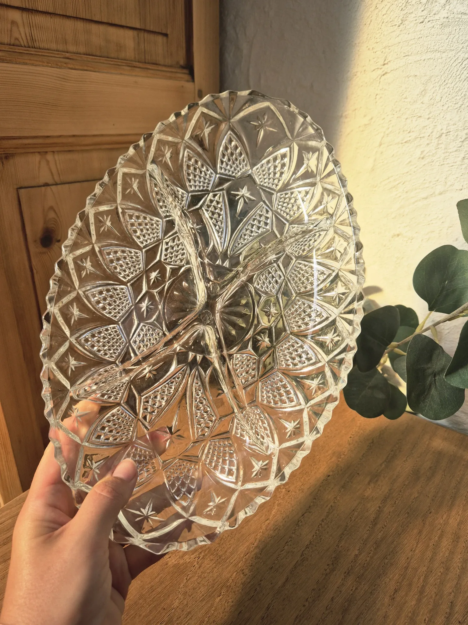 Plat compartimenté vintage