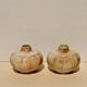 Set of two ceramic vases
