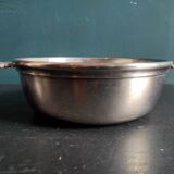 Set of two French silver plated serving plates, by Felix Frères orfèvrerie