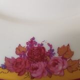Limoges porcelain by André François (1919-1934) - 12 plates + 1 dish