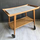 Vintage Opal Klein Möbel Serving trolley