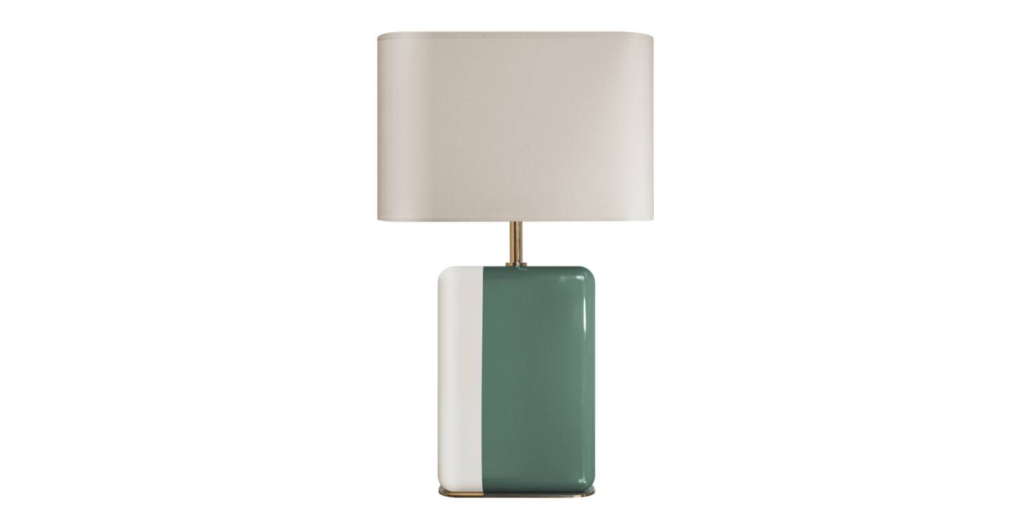 Bourbon Red Edition Jade Ivory Lamp