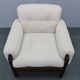 Mid-century restored bouclé armchair, Czechoslovakia 1970s