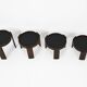 Nest tables model 780, created by Gianfranco Frattini for Cassina, year