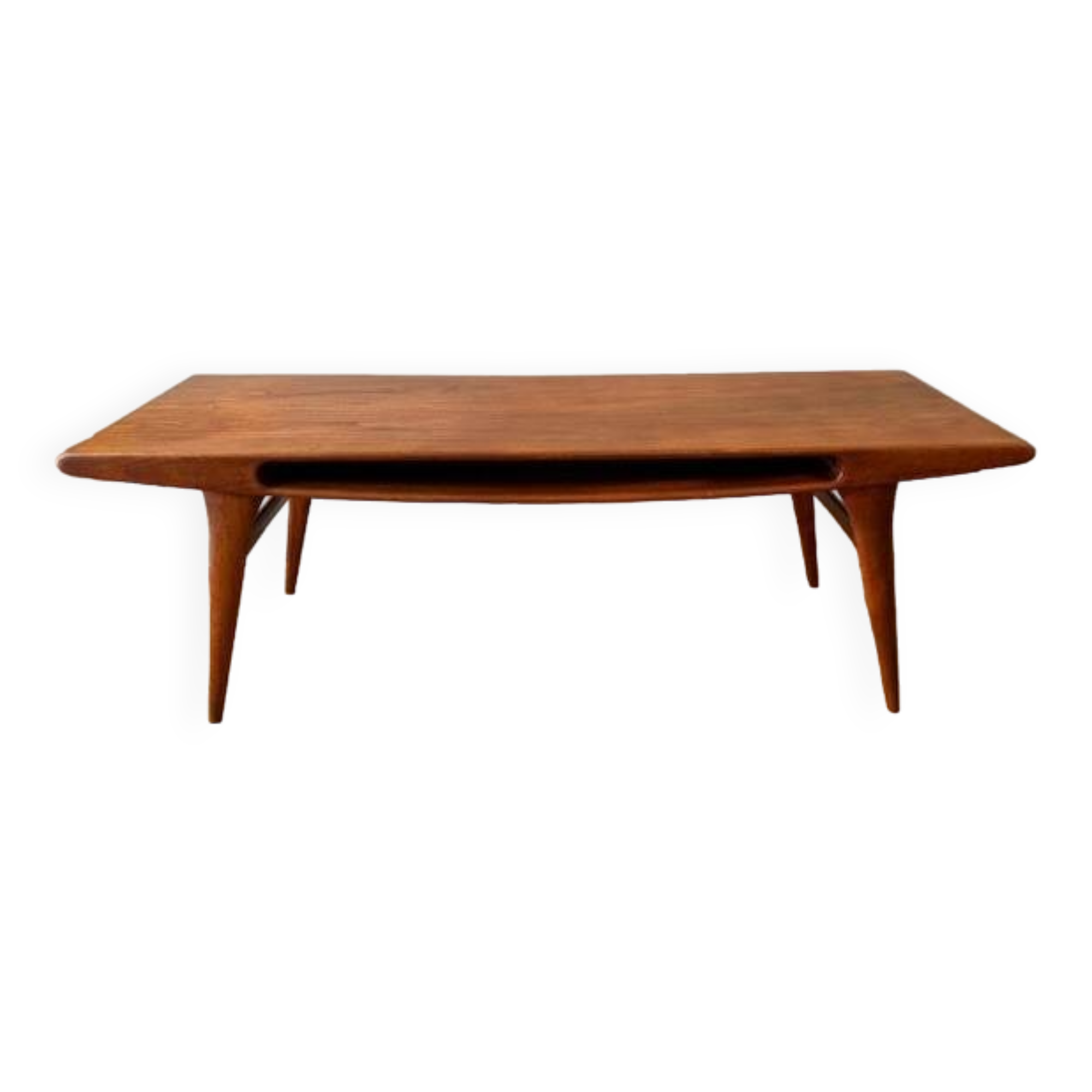 Teak coffee table - denmark 50s/60s