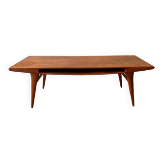 Teak coffee table - denmark 50s/60s