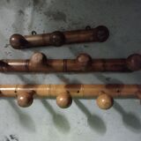 Vintage bamboo wall coat hook