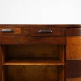 Ensemble of 2 Art Deco Counters and 1 cabinet attr. to De Coene, Belgium,19