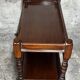 Mahogany side table, made in the United Kingdom