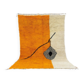 Handmade wool Berber rug 275 X 182 CM