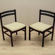 Set of two rosewood chairs, Danish design, 1970s, production: Denmark