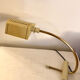 Vintage Italy brass articulated desk lamp.
