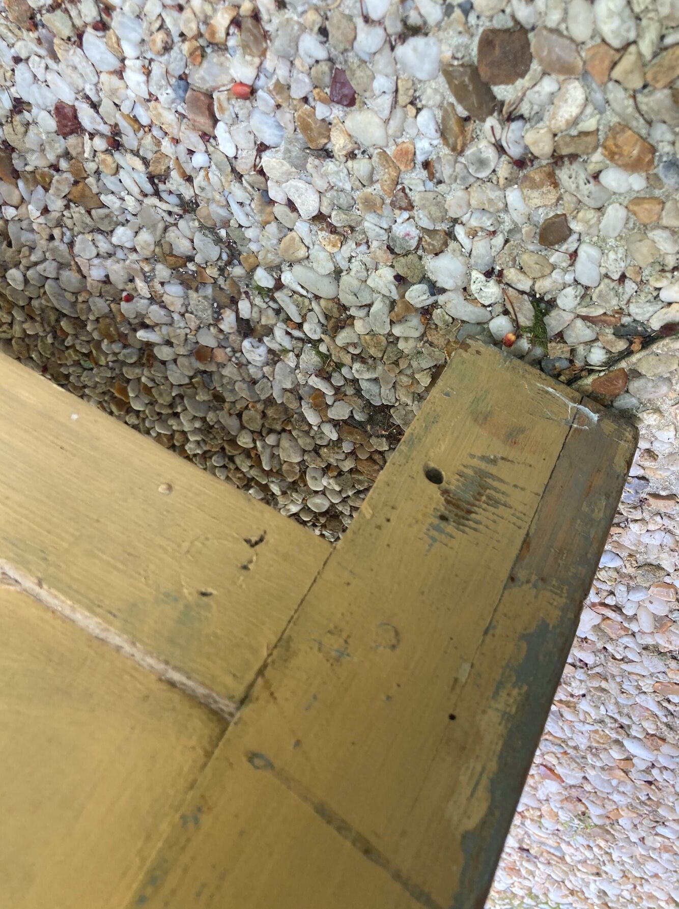 Vintage glazed Parisian wardrobe