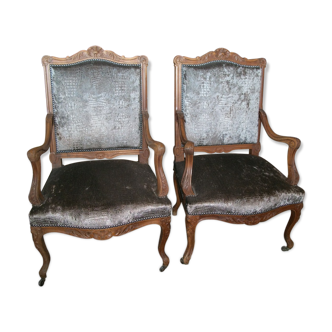 Pair of Regency chairs