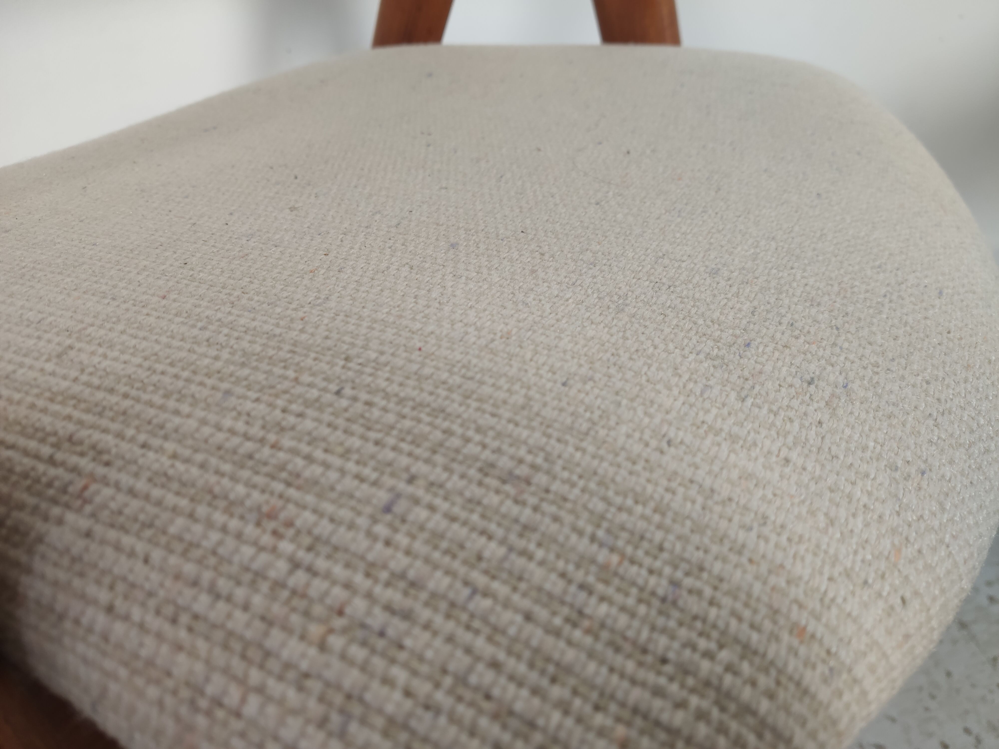 6 "compass" teak chairs by Kai Kristiansen for sva m-bler, 60s