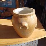 Old stoneware vinegar pot