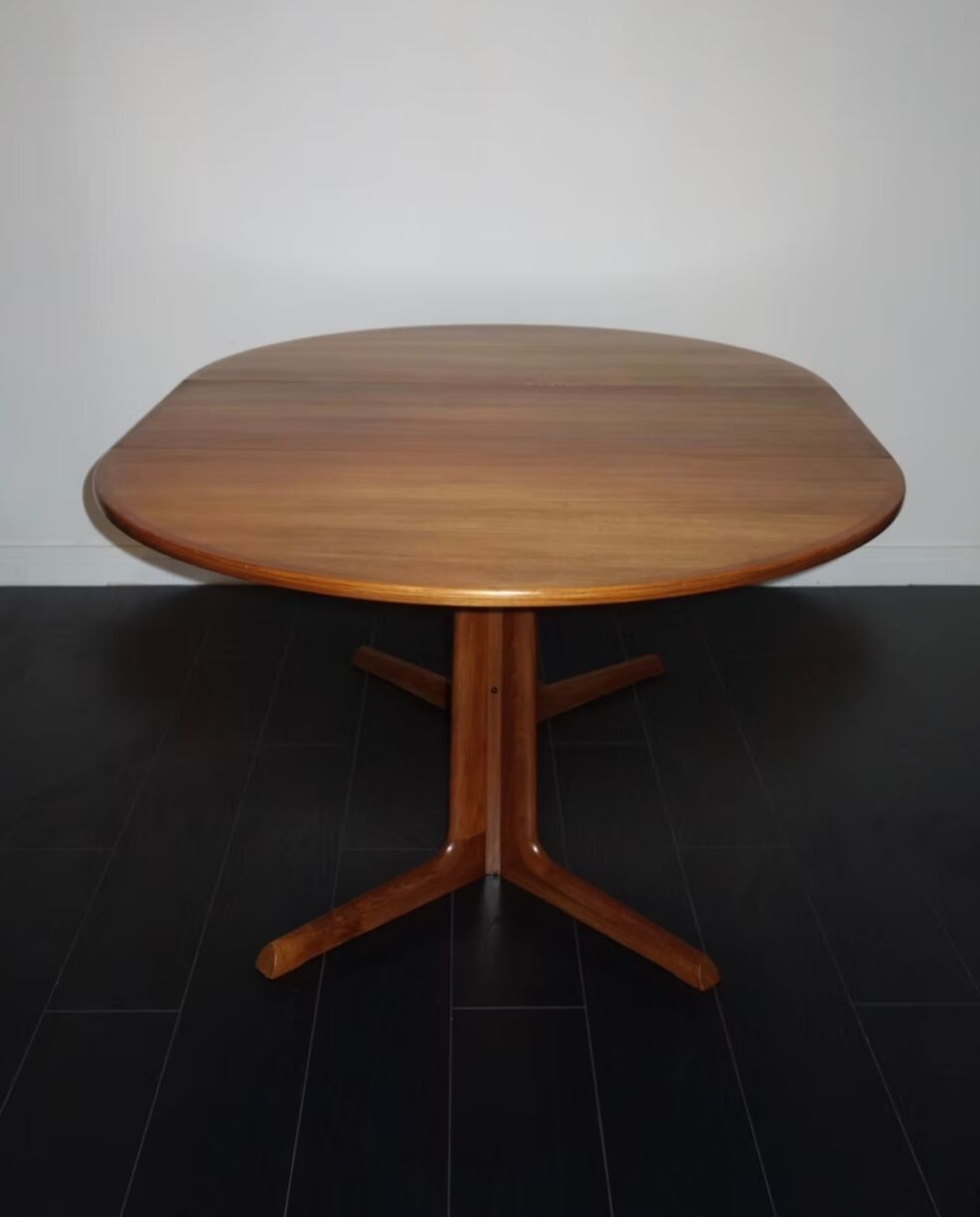 Vintage Scandinavian table Niels Otto Moller 1960
