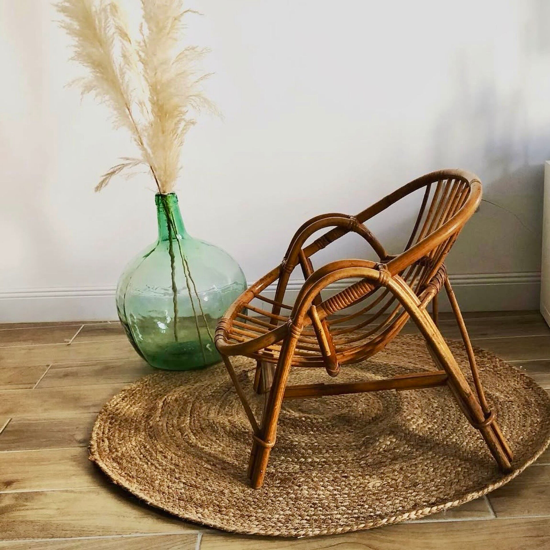 Child's rattan armchair