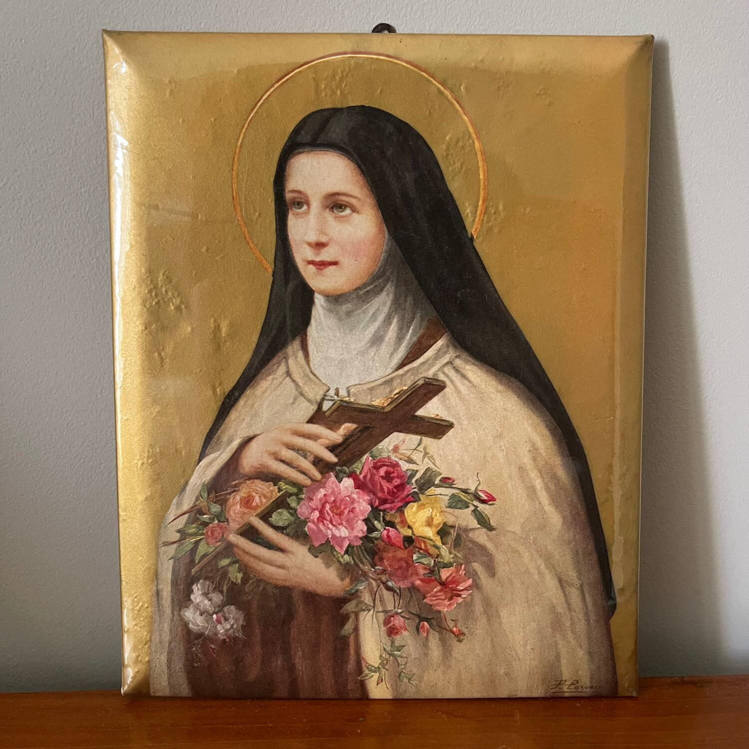 Old religious plaque