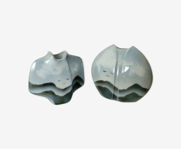 Vases en porcelaine de Virebent