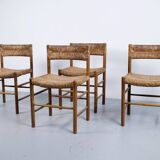 4 Dordogne chairs from the 60s, Robert Sentou