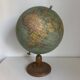 Globe vintage 1950 terrestre Girard et Barrère et Thomas - 46 cm
